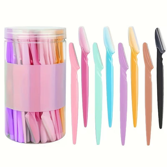 12-Color Deluxe Facial Razors,