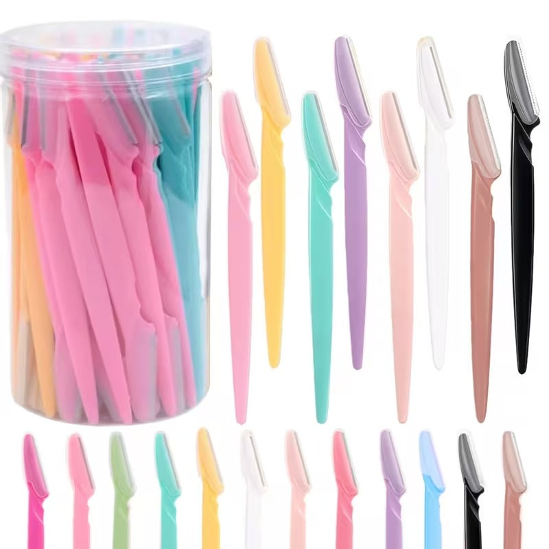 12-Color Deluxe Facial Razors,